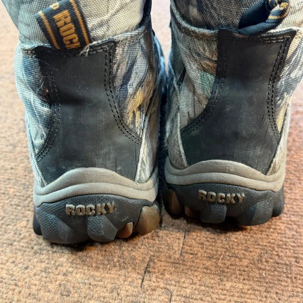 C+ Rocky Lynx 7362 Mens Hunting Boots Camo GORE-TEX 800g Thinsulate 10.5 W Wide